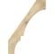 Ekena Millwork 6"W x 28"D x 40"H Balboa Rough Sawn Knee Brace, Douglas Fir BRC06X28X40BOA00RDF - alternate 3